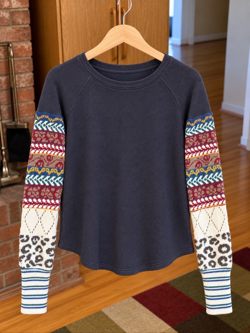 We The Free People Thermal Shirt Size Xs